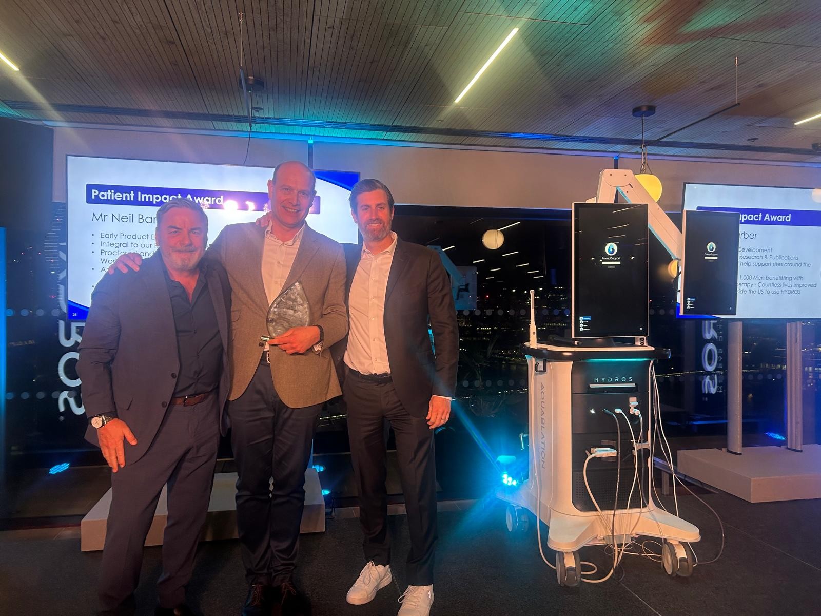 Neil Barber - Patient Impact Award